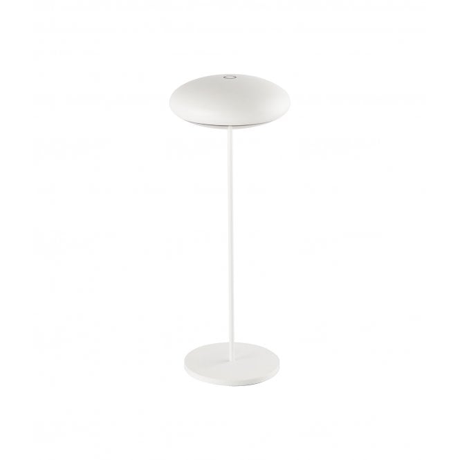 KLAPPEN Spherical Table Lamp With USB Cable | White