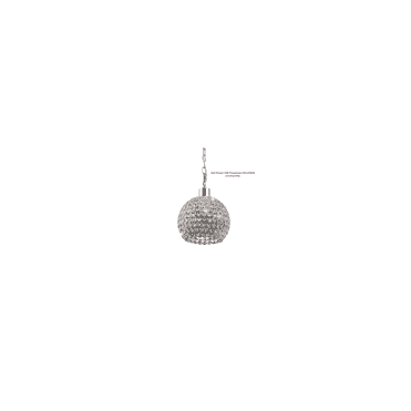 KUDO Crystal Ball Non-Electric Polished Chrome with Crystal