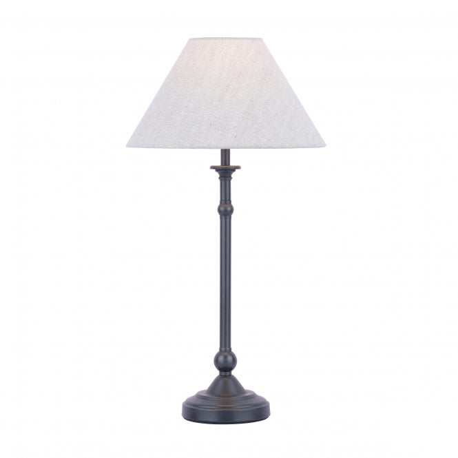  LUDCHURCH Table Lamp Industrial Black With Shade