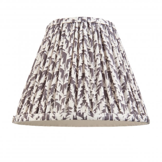 Leaf 25cm Tapered Shade - Pearl Grey