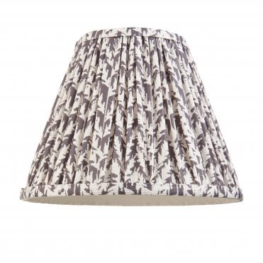 Leaf 25cm Tapered Shade - Pearl Grey
