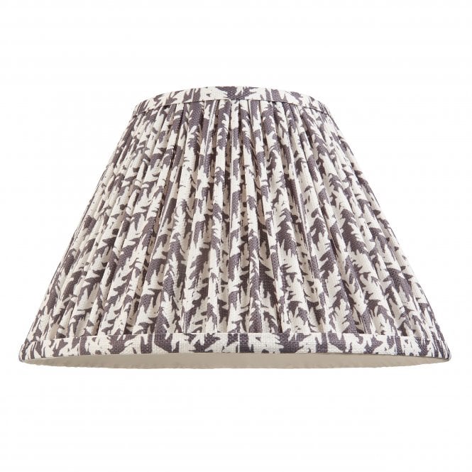 Leaf 30cm Tapered Shade - Pearl Grey