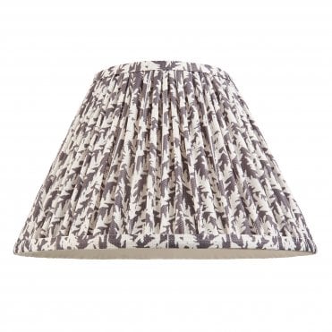 Leaf 30cm Tapered Shade - Pearl Grey