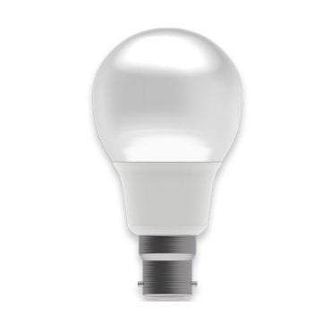 LED Cool white opal GLS bulb (BC/B22)