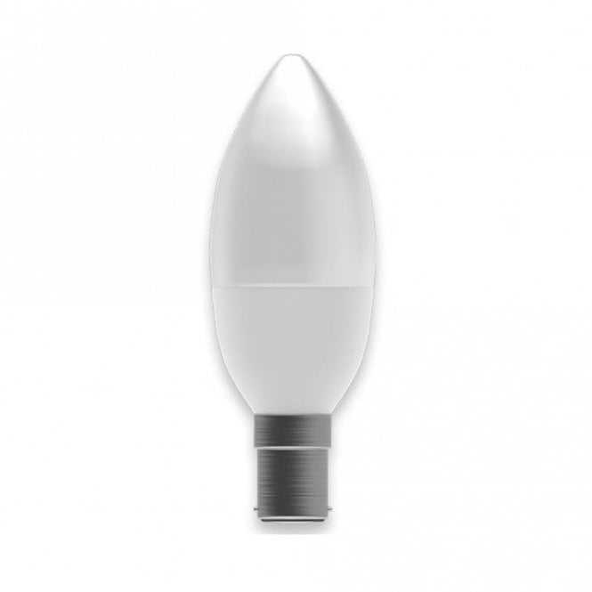 LED Dimmable Opal Candle Bulb - SBC/B15