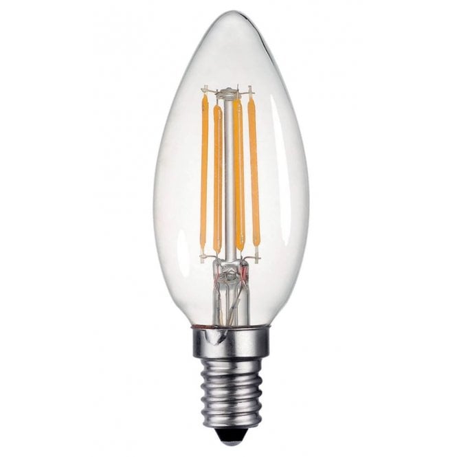 LED dimmable SES/E14 candle bulb 4 watt
