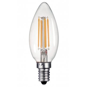 LED dimmable SES/E14 candle bulb 4 watt