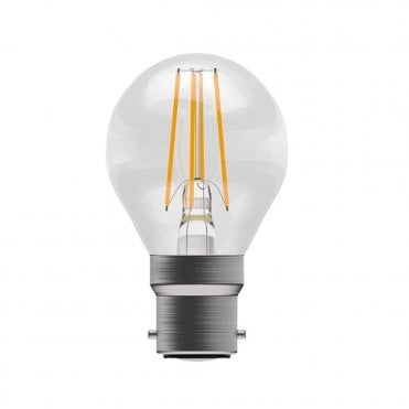 LED filament clear golf ball (BC/B22 - Dimmable)