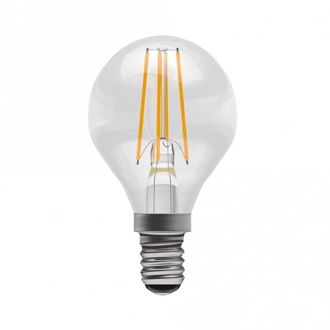 LED Filament Clear Round Bulb - SES/E14