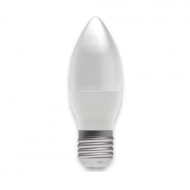 LED opal candle bulb (ES/E27)