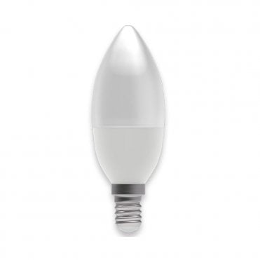 LED Opal Candle Bulb - SES/E14
