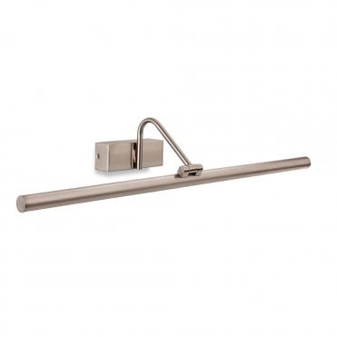 LED Picture Light - 12w, Brushed Steel