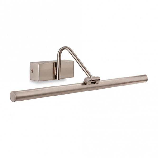 LED Picture Light - 8w, Brushed Steel