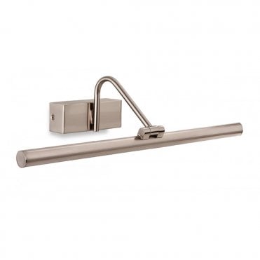 LED Picture Light - 8w, Brushed Steel