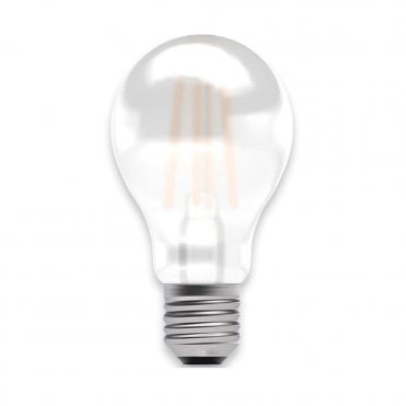 LED satin filament GLS light bulb (ES/E27 - Dimmable)