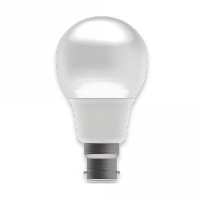 LED warm white opal GLS bulb (BC/B22)