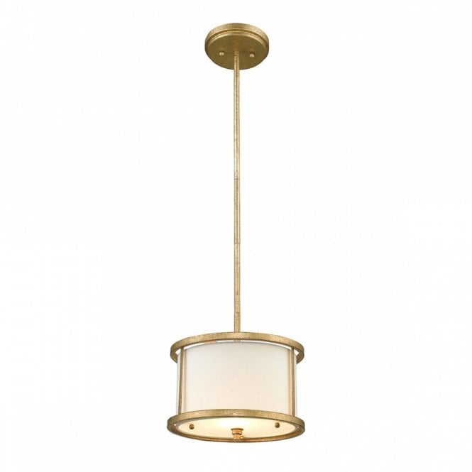 LEMURIA 1 Light Duo-Mount Mini Pendant Distressed Gold