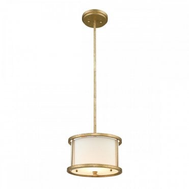 LEMURIA 1 Light Duo-Mount Mini Pendant Distressed Gold