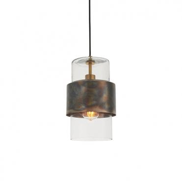 LENKER Bronze Patina Pendant