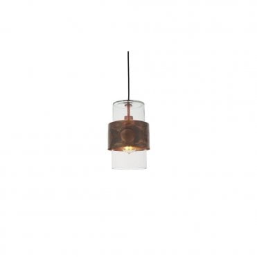 LENKER Copper Patina Pendant