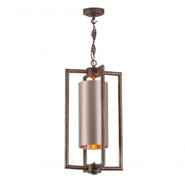 bronze modern industrial ceiling light