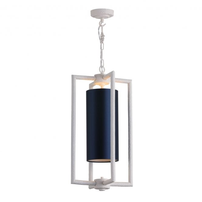 Levant Pendant In White With Shade