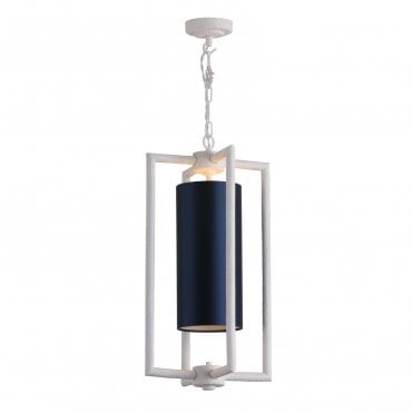 white costal industrial ceiling light