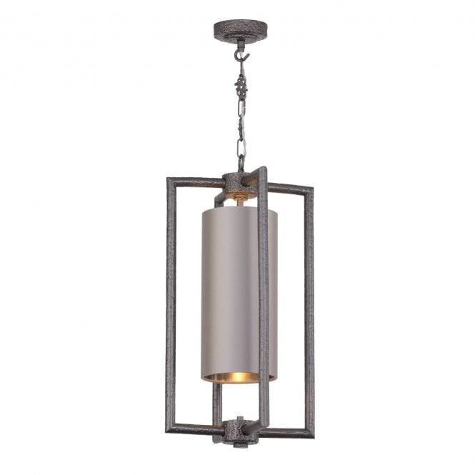 Levant Pendant Pewter With Shade