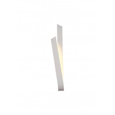LINGUINE LED Wall Light 3000K Sand White Curved Ribbon Design