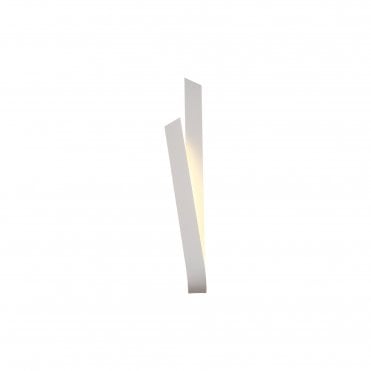 LINGUINE LED Wall Light 3000K Sand White Curved Ribbon Design