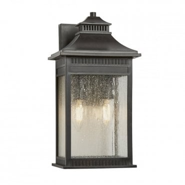 LIVINGSTON 2 Light Medium Exterior Wall Lantern Imperial Bronze