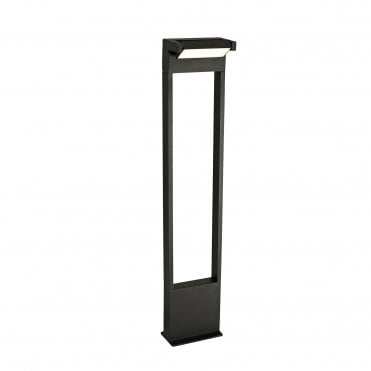 LOK LED Outdoor Post Light in Graphite Black