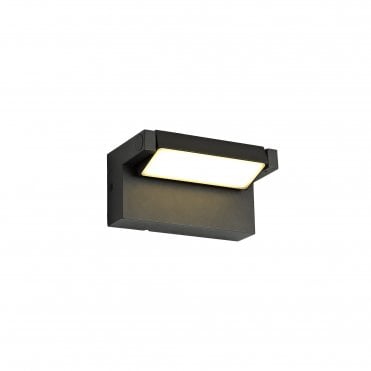 LOK Outdoor Wall Light LED in Graphite Black