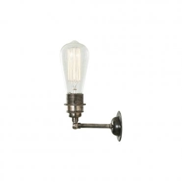 LOME - Vintage Minimalist Wall Light In Antique Silver