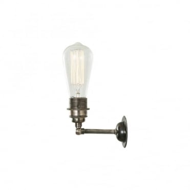 LOME - Vintage Minimalist Wall Light In Antique Silver