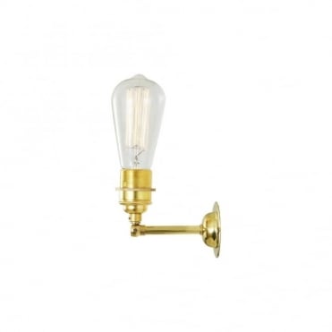 LOME - Vintage Minimalist Wall Light In Polished Brass