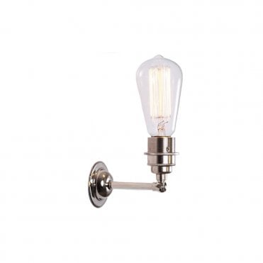 LOME - Vintage Minimalist Wall Light In Polished Chrome