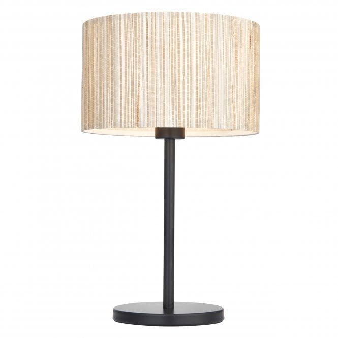 LONGSHORE Table Lamp with Seagrass Shade