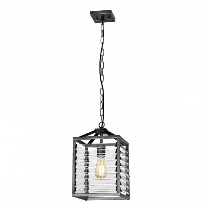 LOUVRE Ceiling Pendant Grey