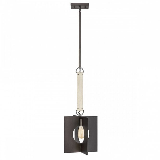 LUDLOW Ceiling Pendant Brushed Graphite