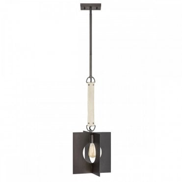 interlocking squares industrial ceiling pendant light