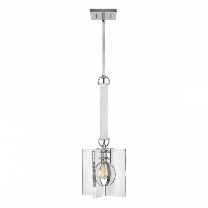 LUDLOW Ceiling Pendant Polished Nickel