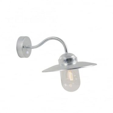 LUXEMBOURG - Exterior Wall Light Galvanised Steel PIR with Motion Sensor