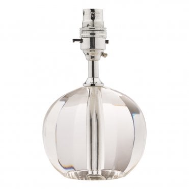 Small Crystal Table Lamp Base Only