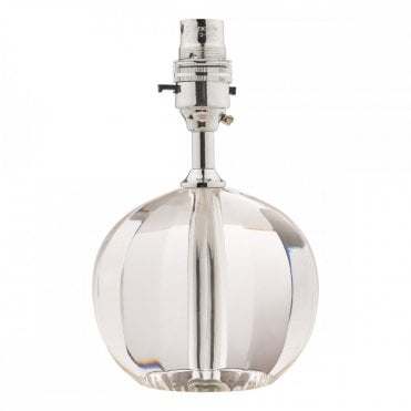 LYDIA Small Crystal Table Lamp Base Only