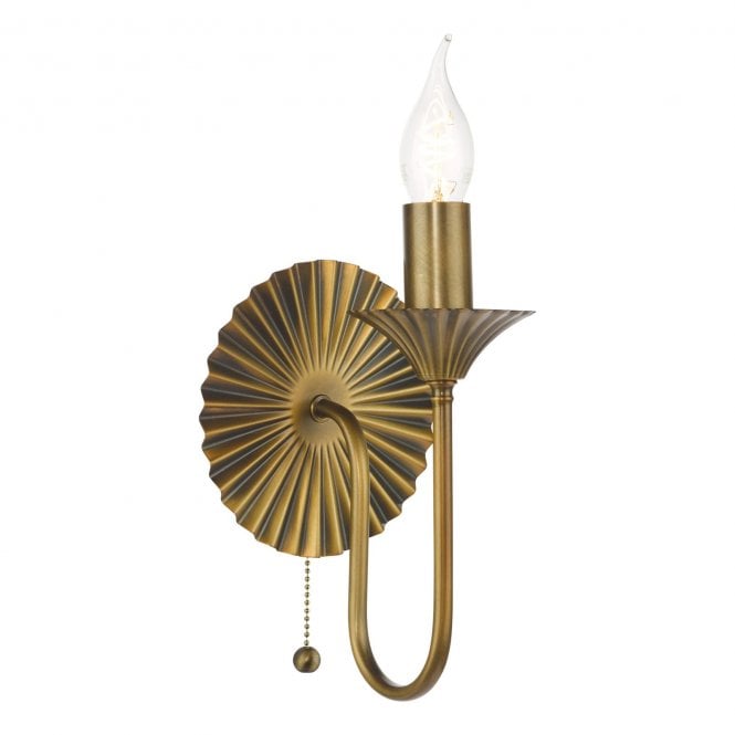 Lydian Wall Light in Antique Bronze (Bracket Only)