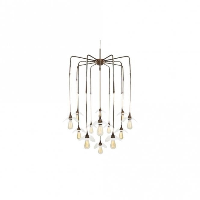 MADABA - Chandelier In Antique Brass