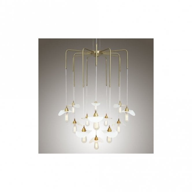 MADABA - Chandelier In Polished Brass