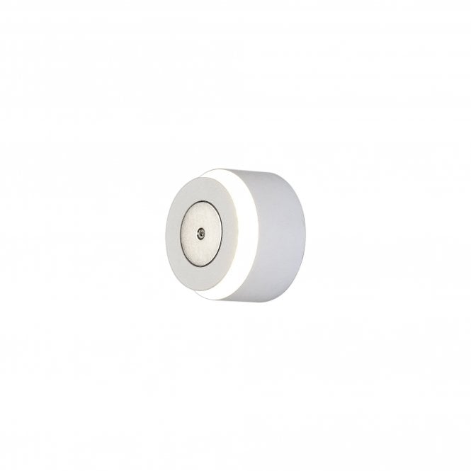 MADDI LED Wall Light in Sand White Finish - For use with compatible diffuser shades