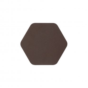 MADDI Wall Light Accessory, Diffuser Shade 15cm Coffee Brown Hexagonal